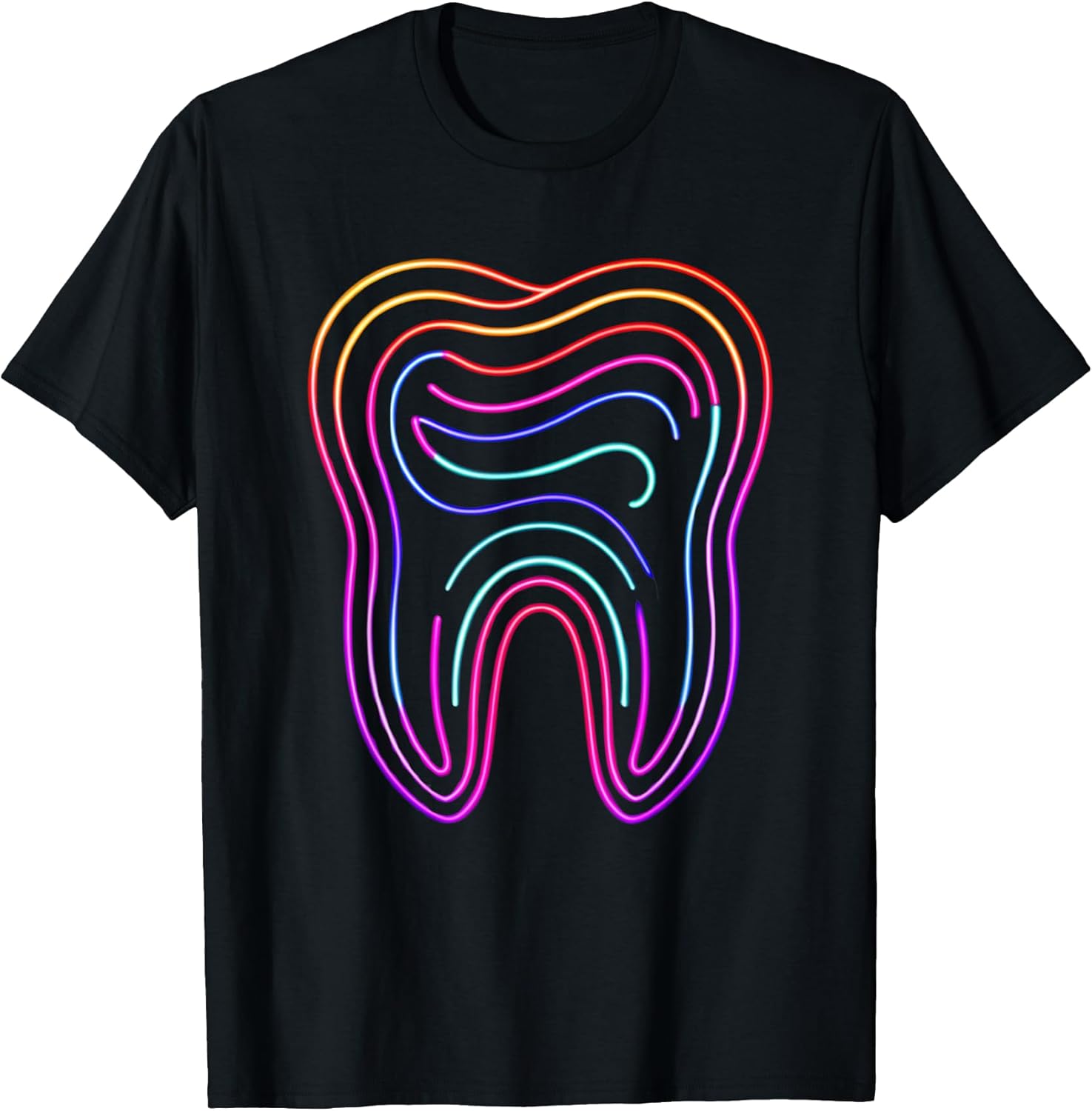 Dentist Retro Vintage Teeth Dental Hygienist Assistant Tooth T-Shirt