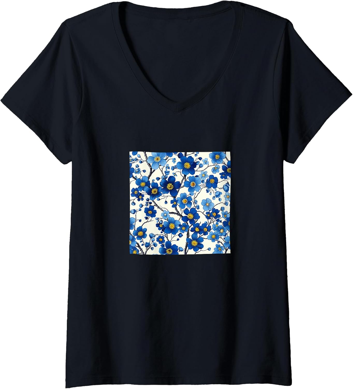 Forget Me Not Flower Pattern Merch