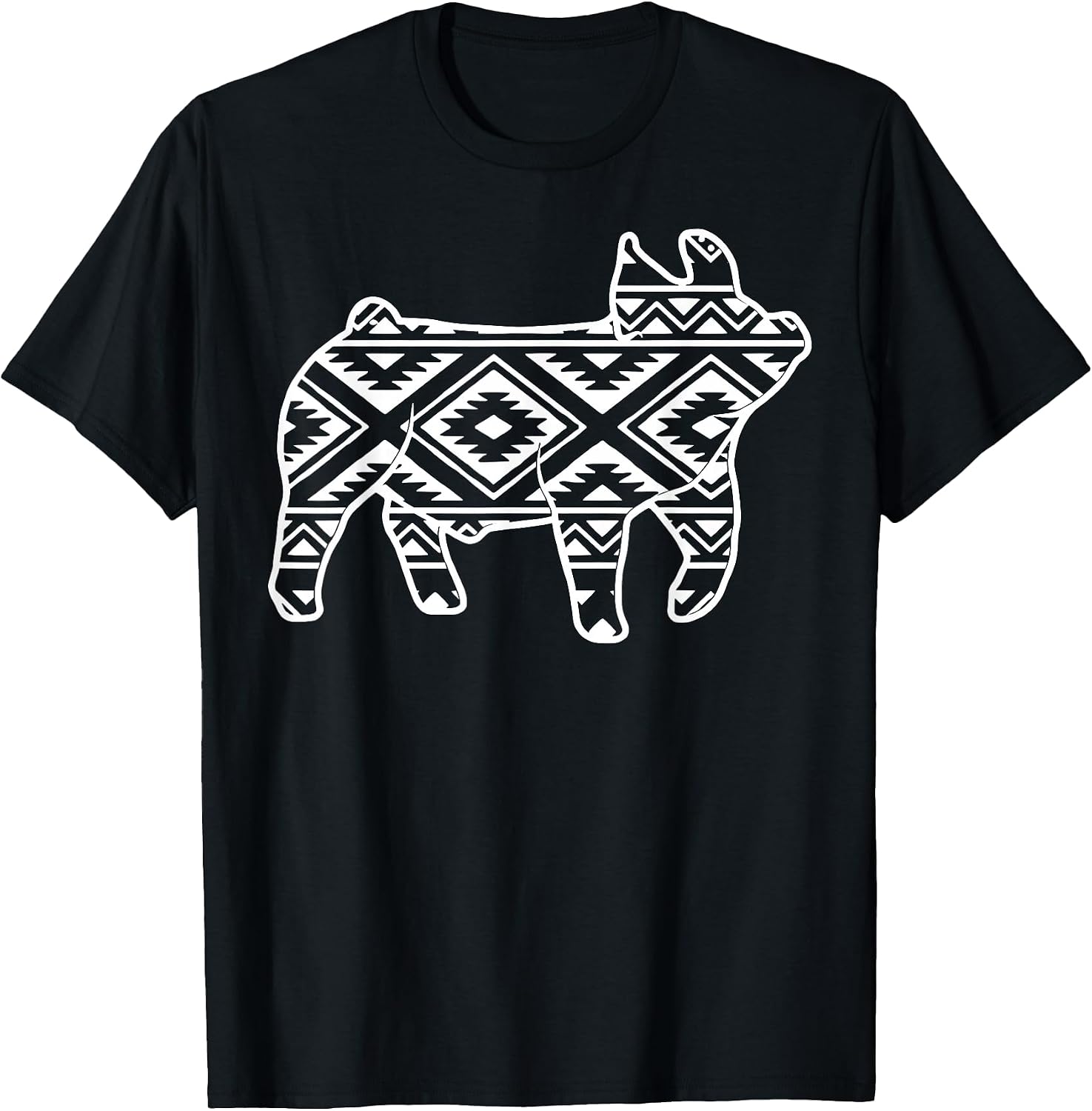 Funny Pig Art Design Animal Lover