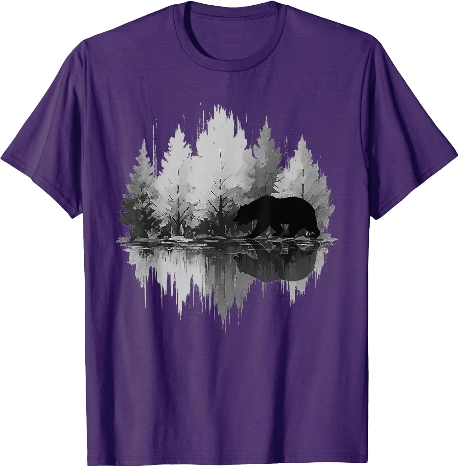 Nature Reflection Forest Trees Outdoor Wildlife