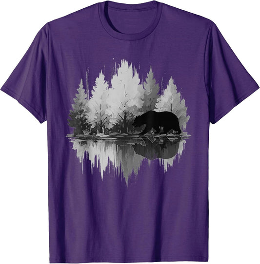 Nature Reflection Forest Trees Outdoor Wildlife