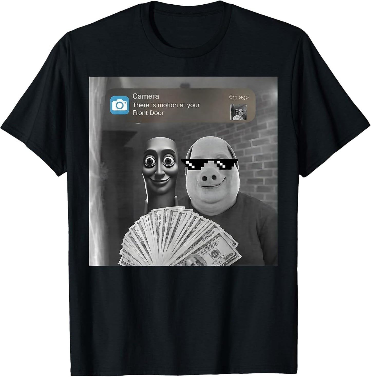 Tung Tung Tung Sahur John Pork Meme Brainrot Gifts for Kids T-Shirt