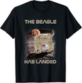 Funny Beagle Has Landed Dog Lovers Moon Landing Shirt Men Women Kids T-Shirt