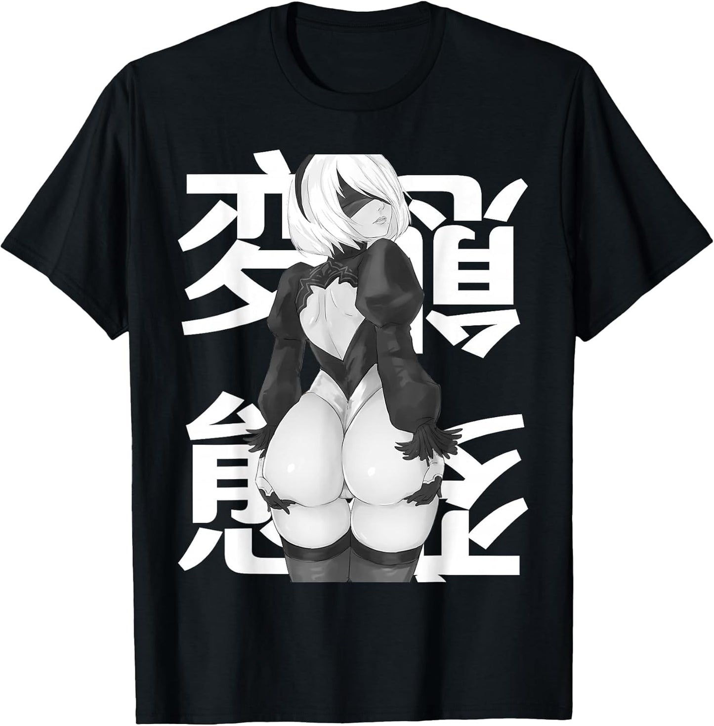 Warrior Waifu Anime Otaku Manga T-Shirt