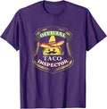 Official Taco Inspector T Shirts