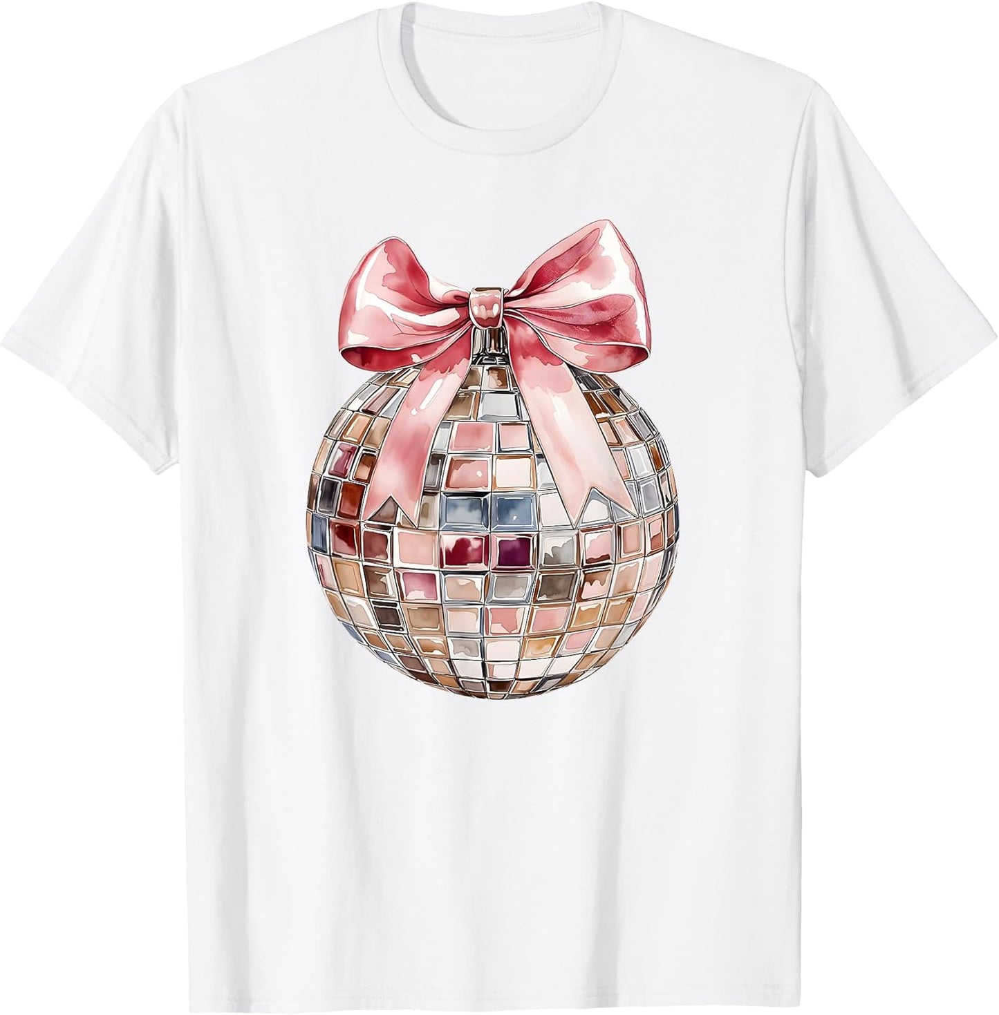 New Year Eve 2025 Pink Disco Ball New Year