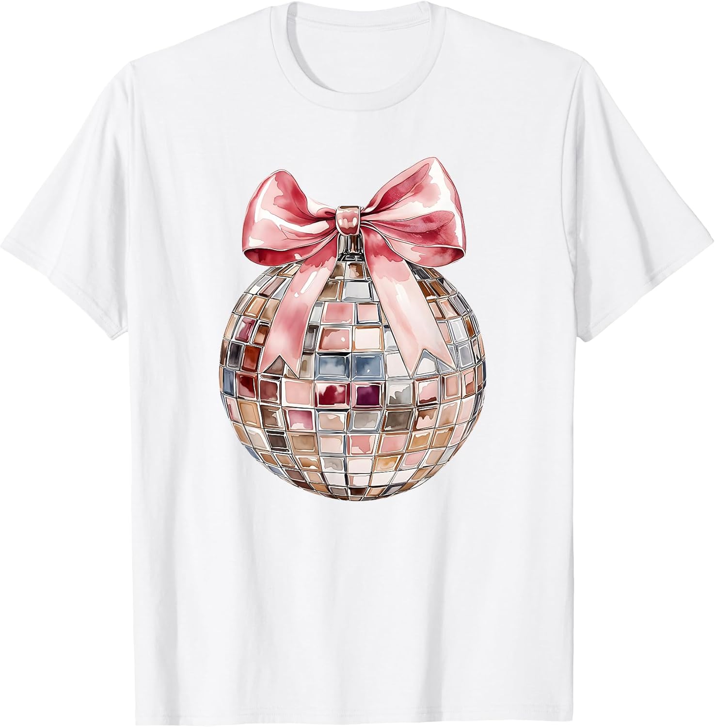 New Year Eve 2025 Pink Disco Ball New Year