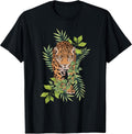 Wild Jaguar Jungle Nature for Cat Lover T-Shirt