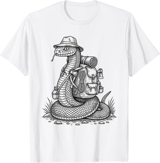 Snake Wilderness Reptile Hiking Merch.