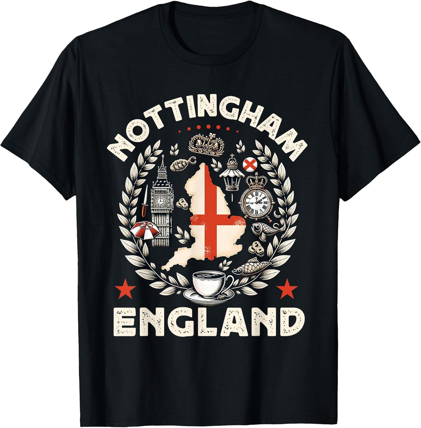 Nottingham City England UK Designs