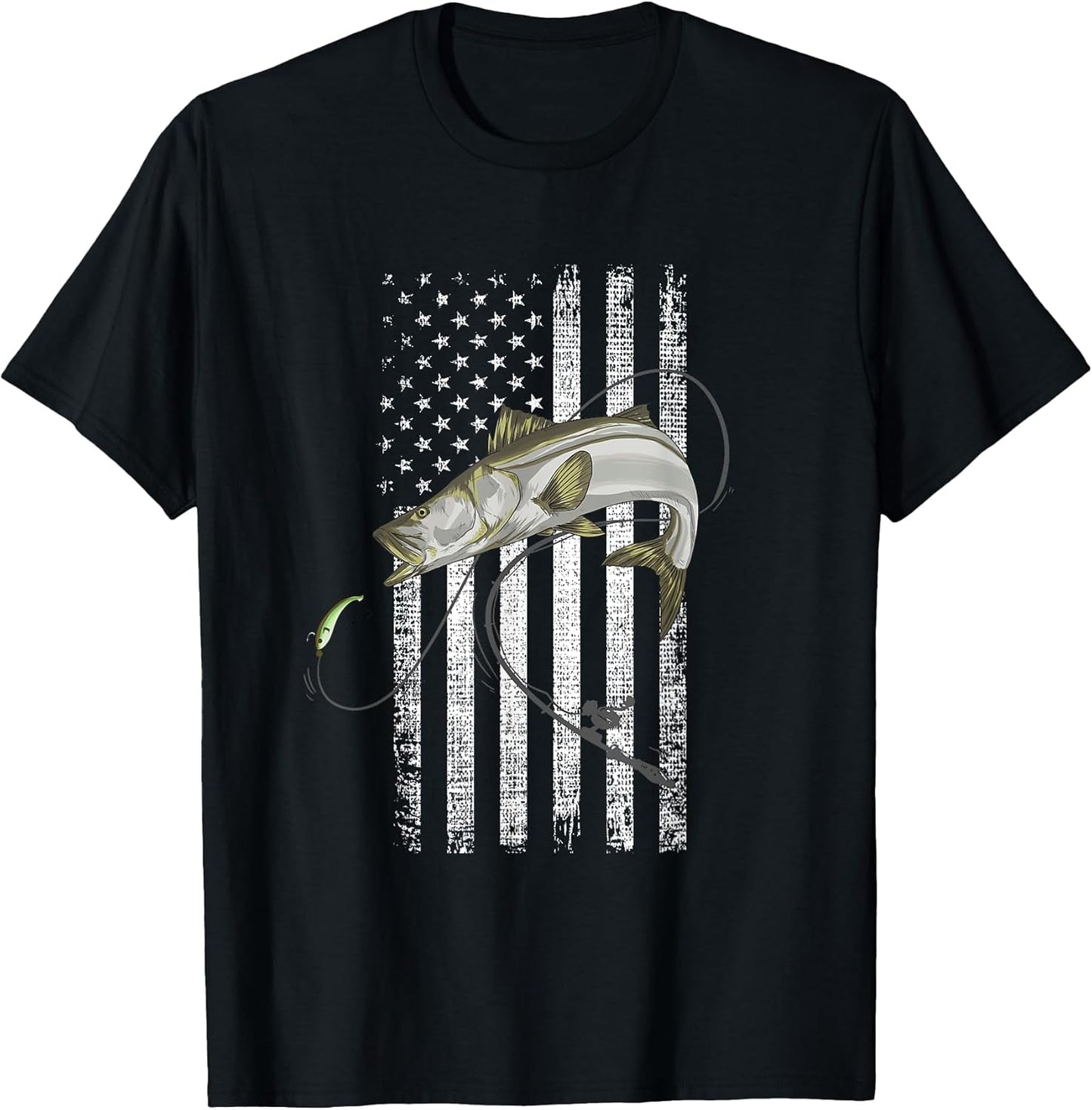 American Flag Fishes different species clothes