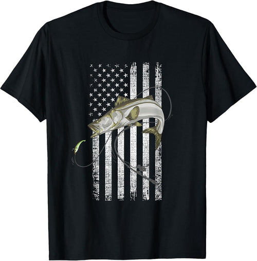 American Flag Fishes different species clothes