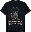 Happy Mother's Day to The Best Dog Mom Dog Lover Womens T-Shirt