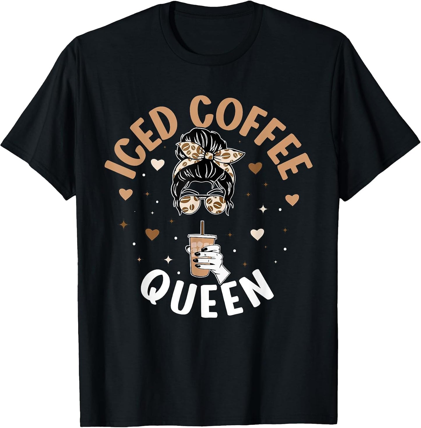 Funny Iced Coffee Lover For Girls And Womens