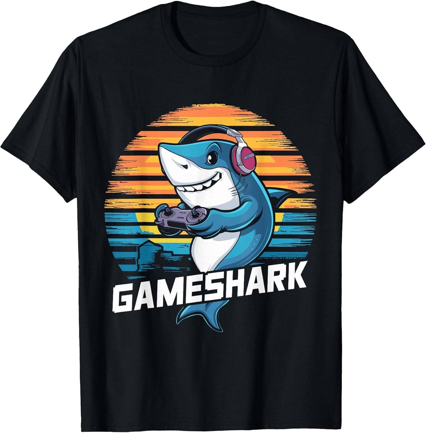PixelWing Creations Gaming Shark Apparel