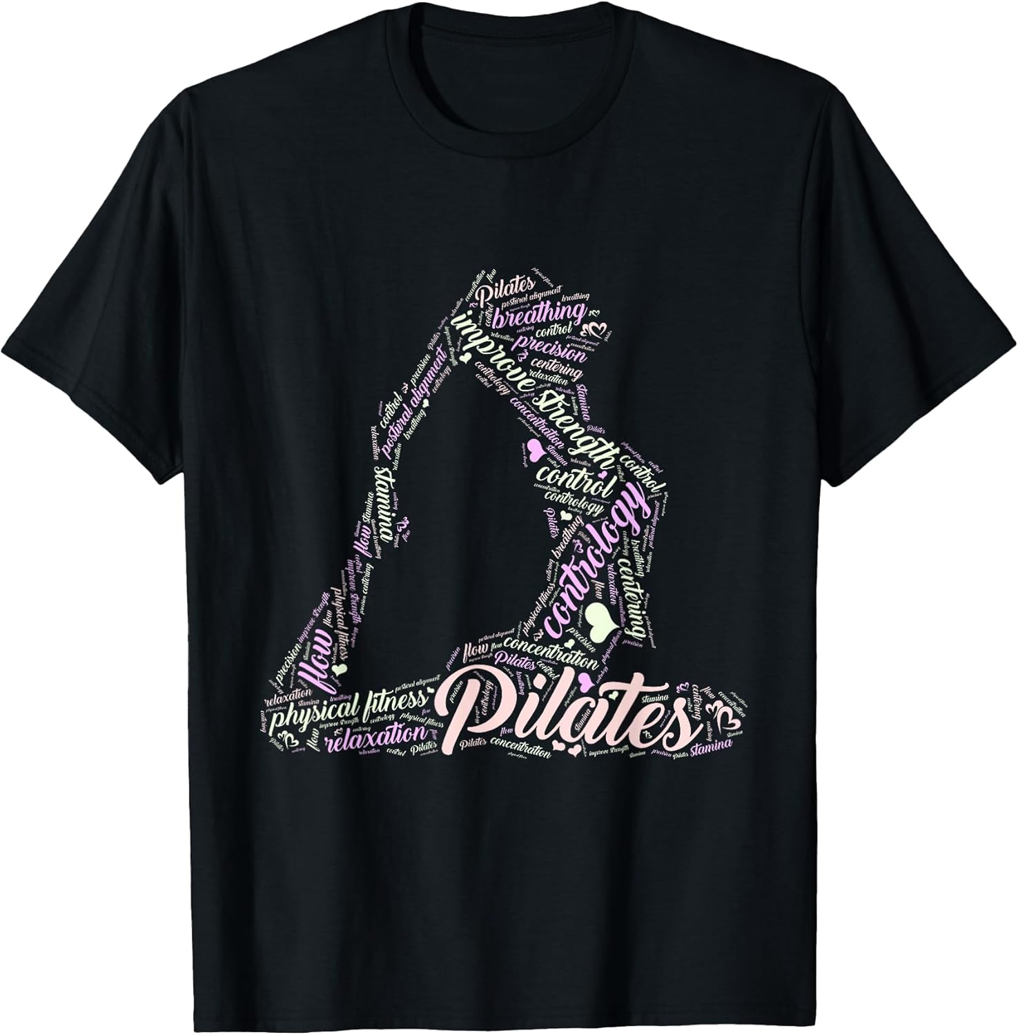 Fun Word Cloud Pilates Design
