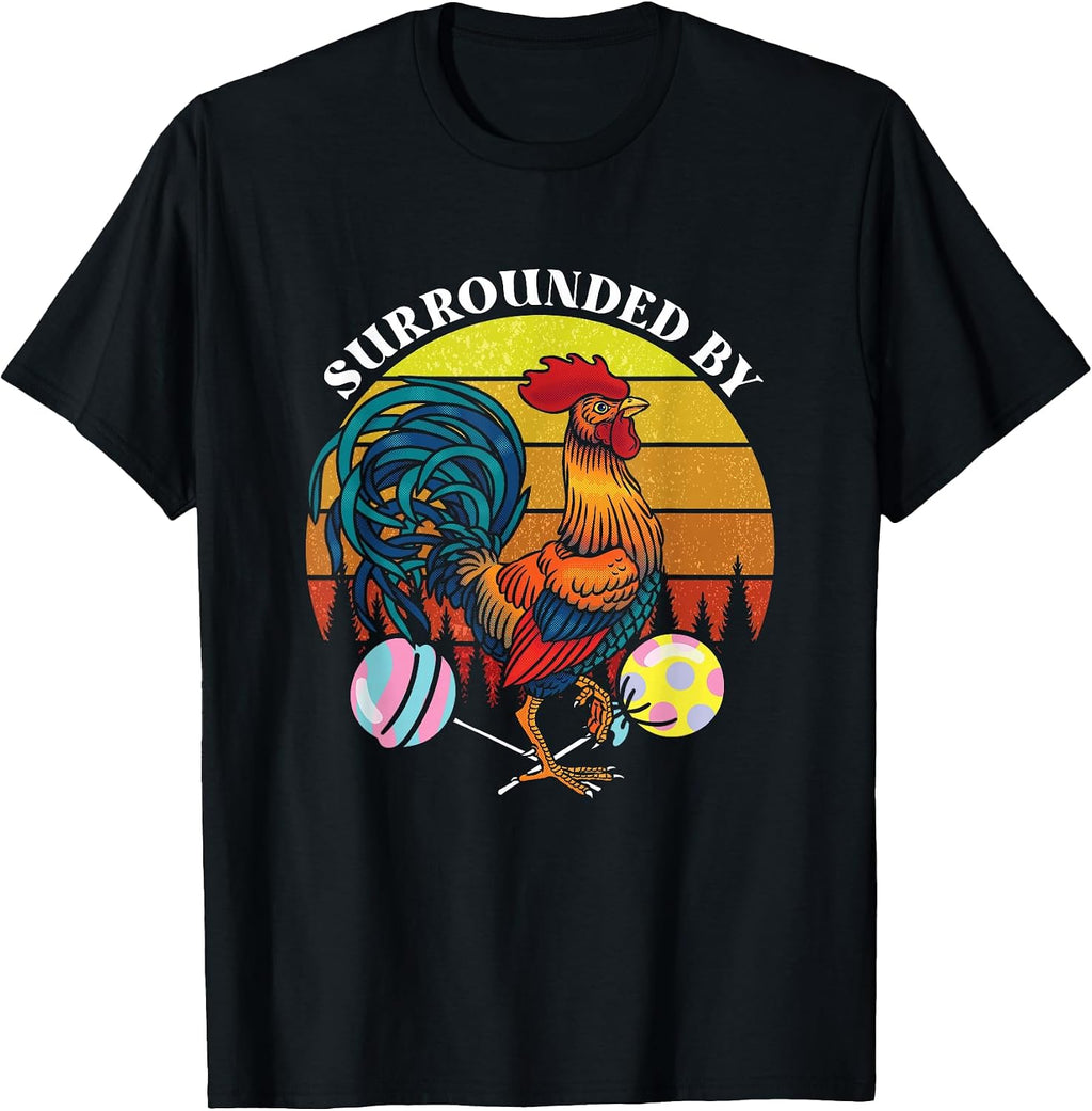 Surrounded By Rooster Lollipops Adult Humor Gift