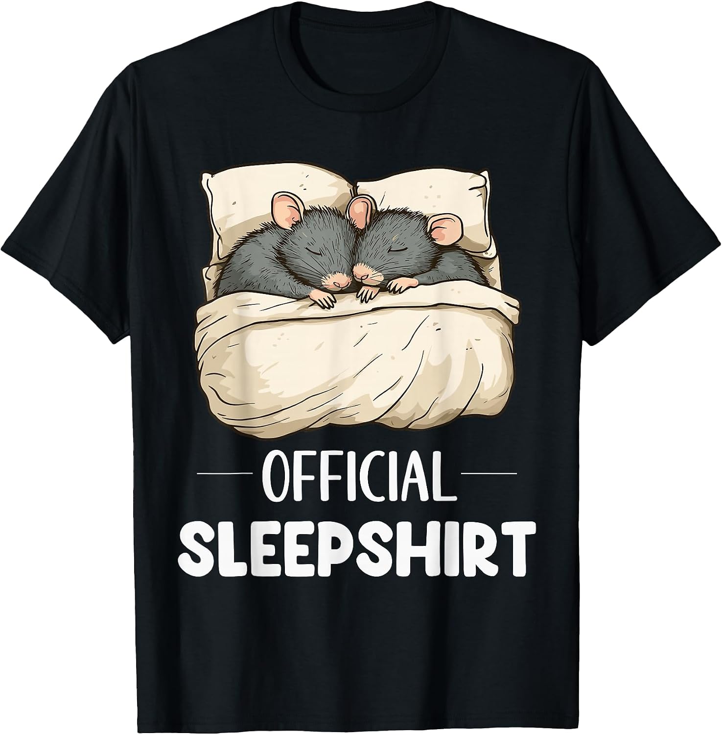 Cute Sleeping Rats Pajama