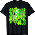 Girl Retro Billie Groovy Flowers Checkered Apparel