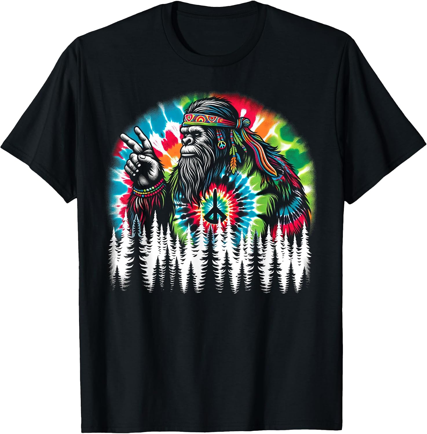 Hippie sasquatch & Mystical Nature apparel