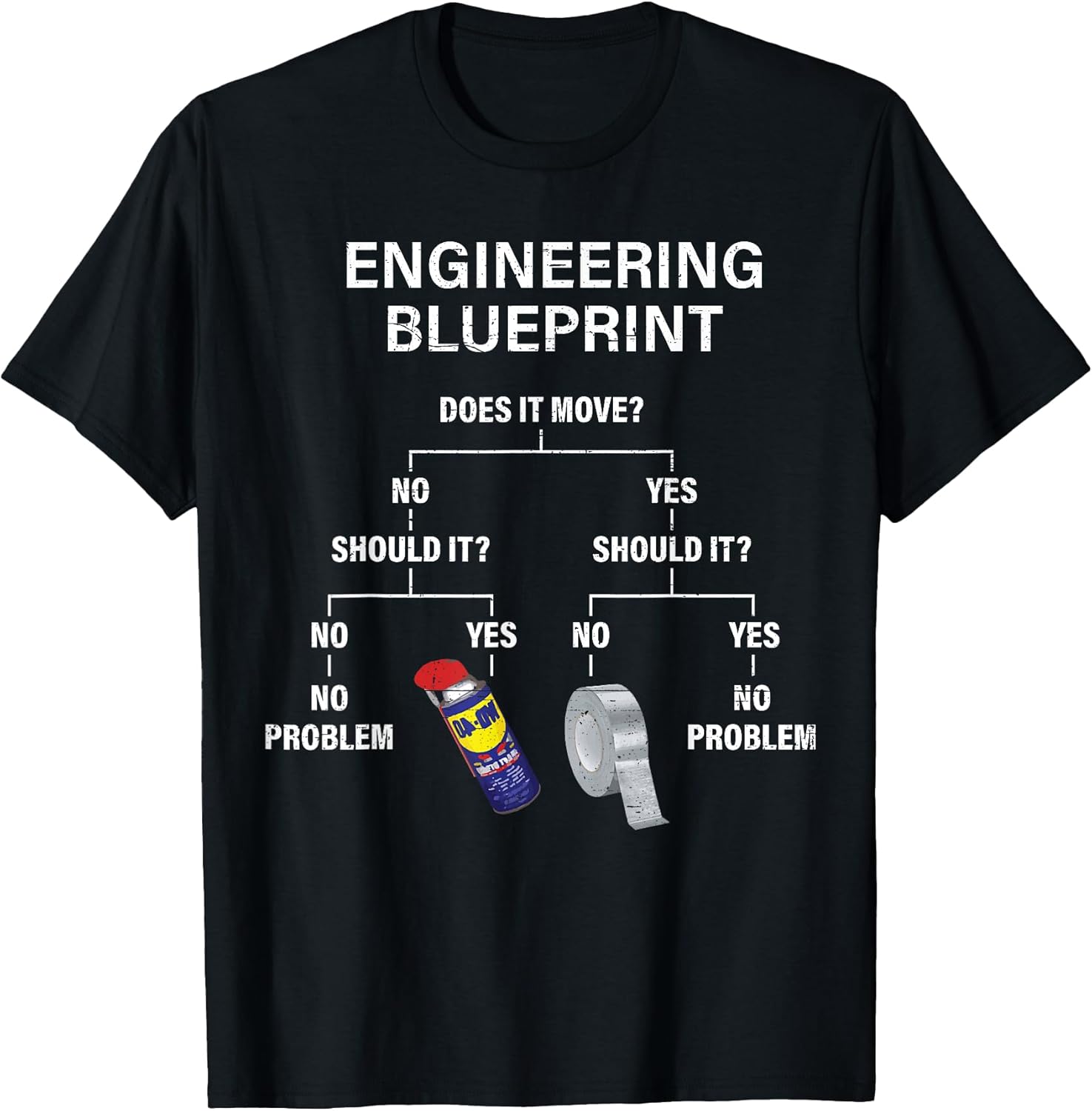 4Shirt Funny Duct Tape Quote Gift