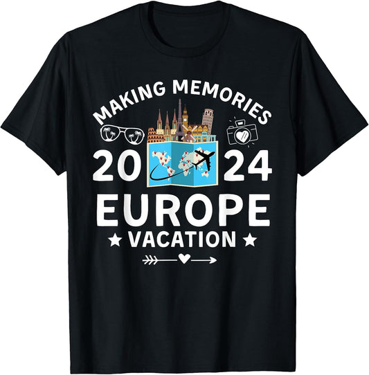 Funny Family Summer Europe Trip 2024 Friends Gifts