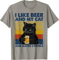 Funny Cat and Beer Lovers Gift