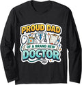 Proud Dad Of A New Doctor Graduation Father Merch
