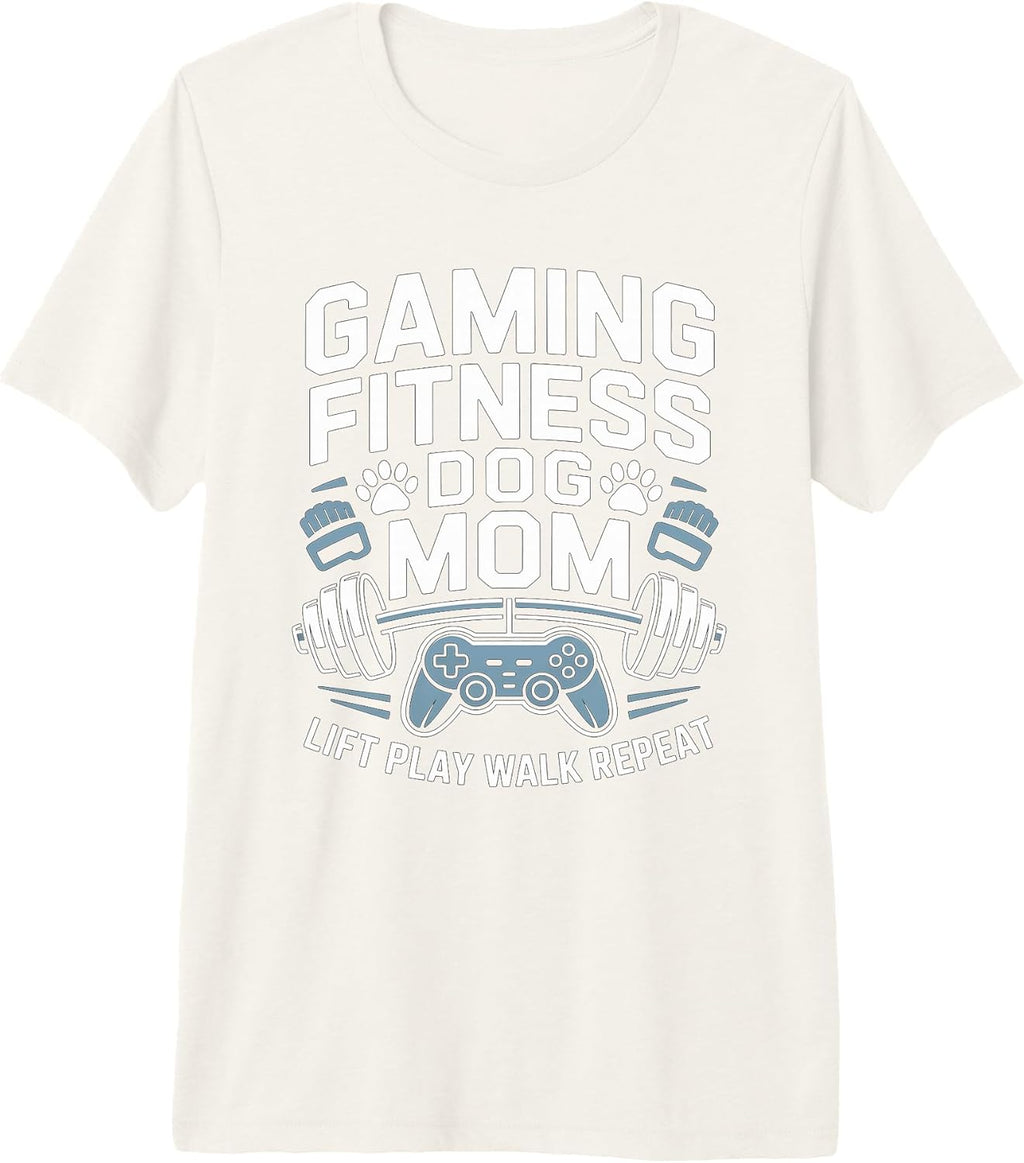 Gaming Fitness Dog Lover Mom