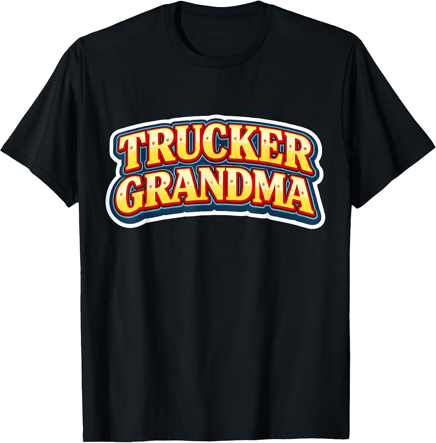 Trucker Grandma Truck Driver Grandmother Merch