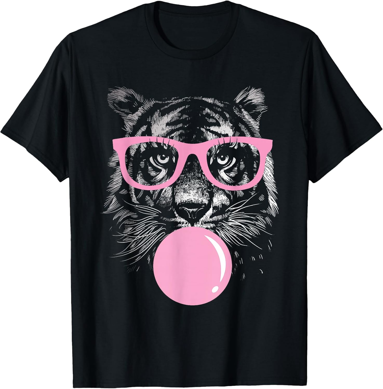 Tiger Lovers Eyes Face Wild Animal Apparel