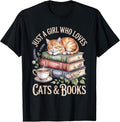 Cozy Bookworm Reader & Cat Lover Aesthetic Co.