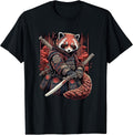 Furry Red Panda Fighter Animal Samurai Apparel