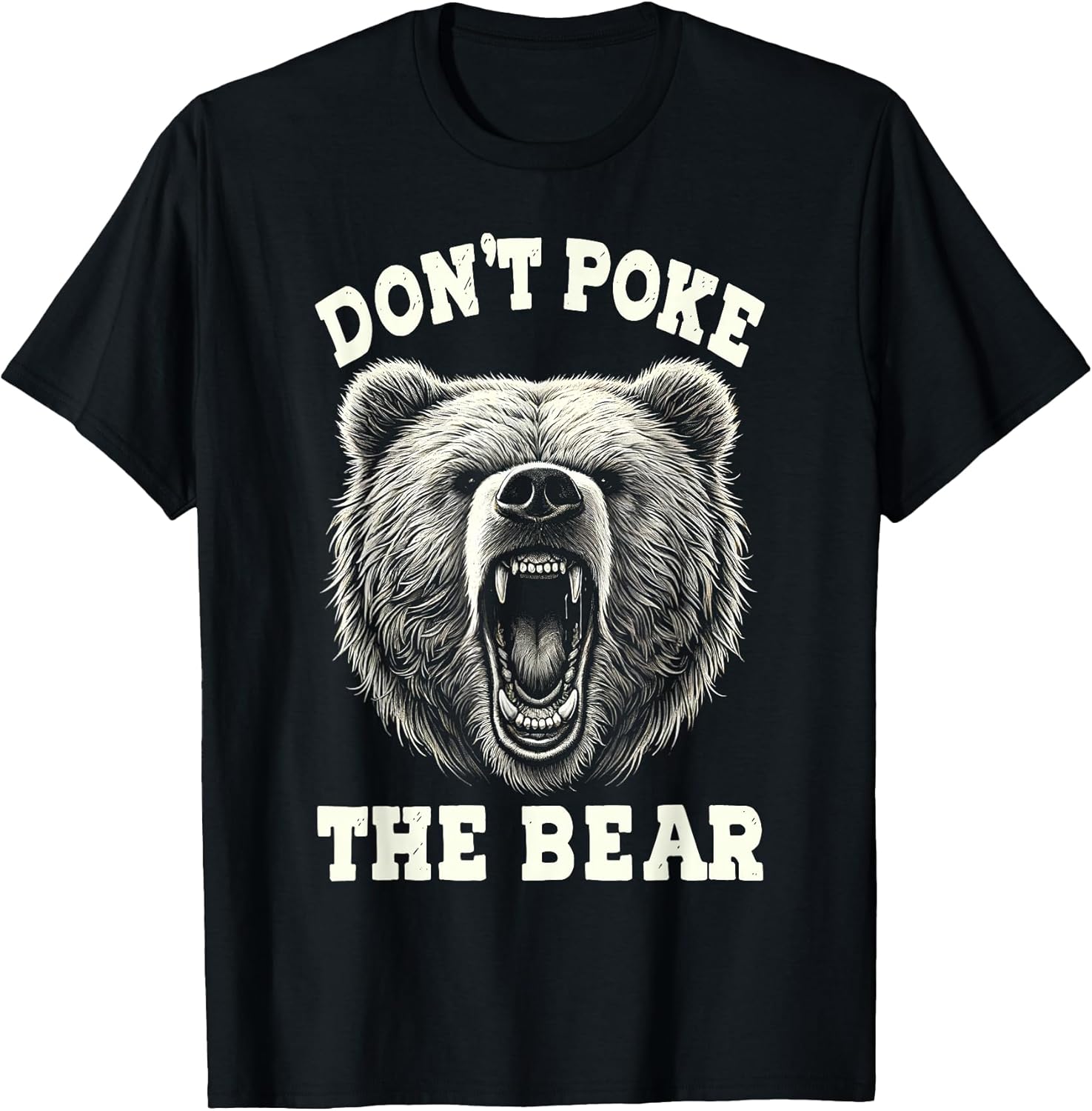 Retro Funny Bear Animal Apparel