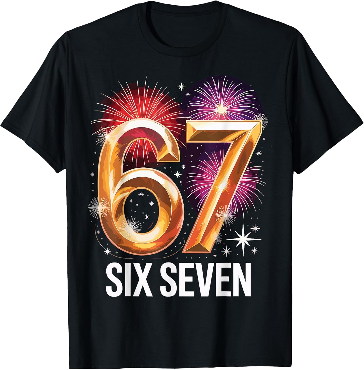 67 Six Seven Shirt For Men Women Meme Gen Alpha