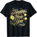 Happy New Year 2026 Confetti Fireworks Lat
