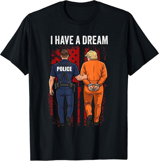 Anti Trump Police Arrest Funny Political Tees