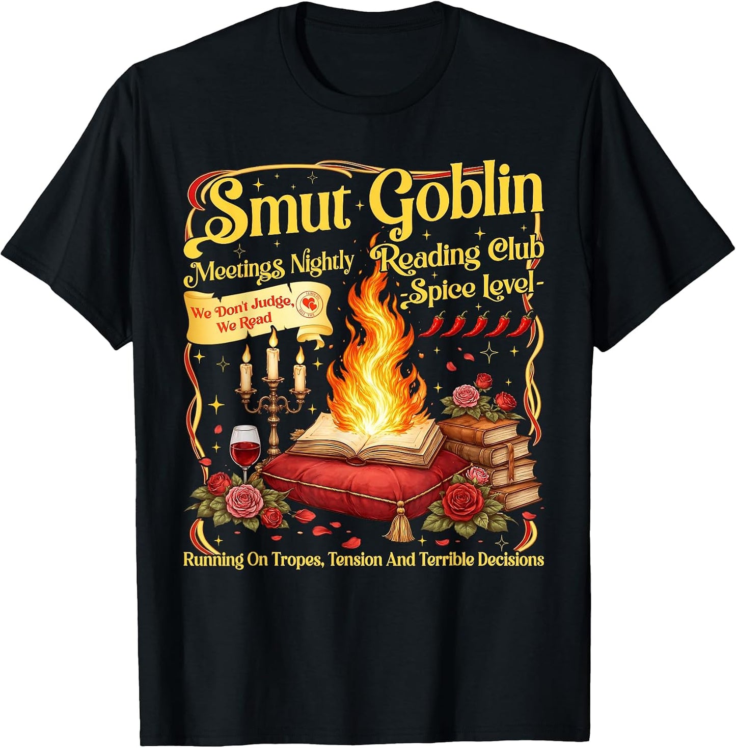 Funny Fantasy Romance Reader Shirt For Men Women