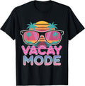 Vintage Vacay Mode Sunglasses Beach Sunset Graphic