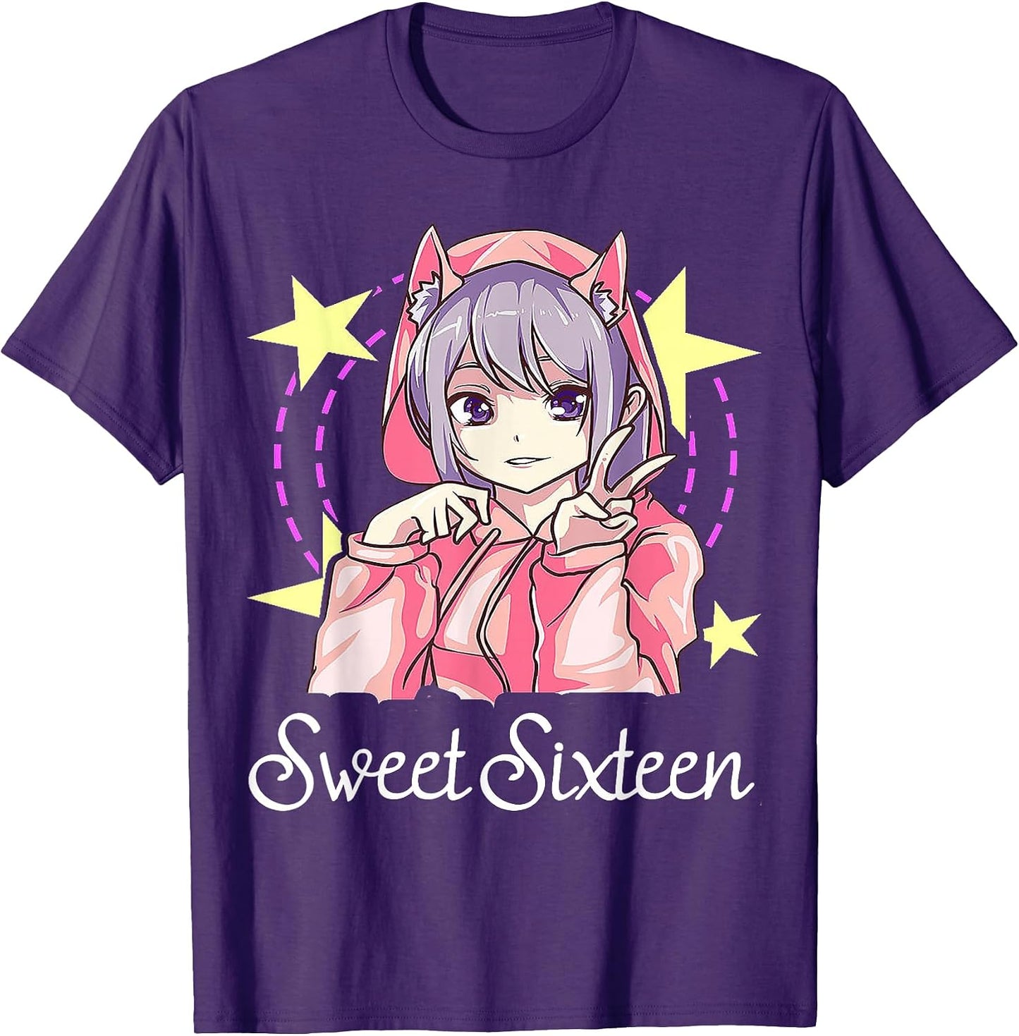 Sweet Sixteen Anime Girls Designs