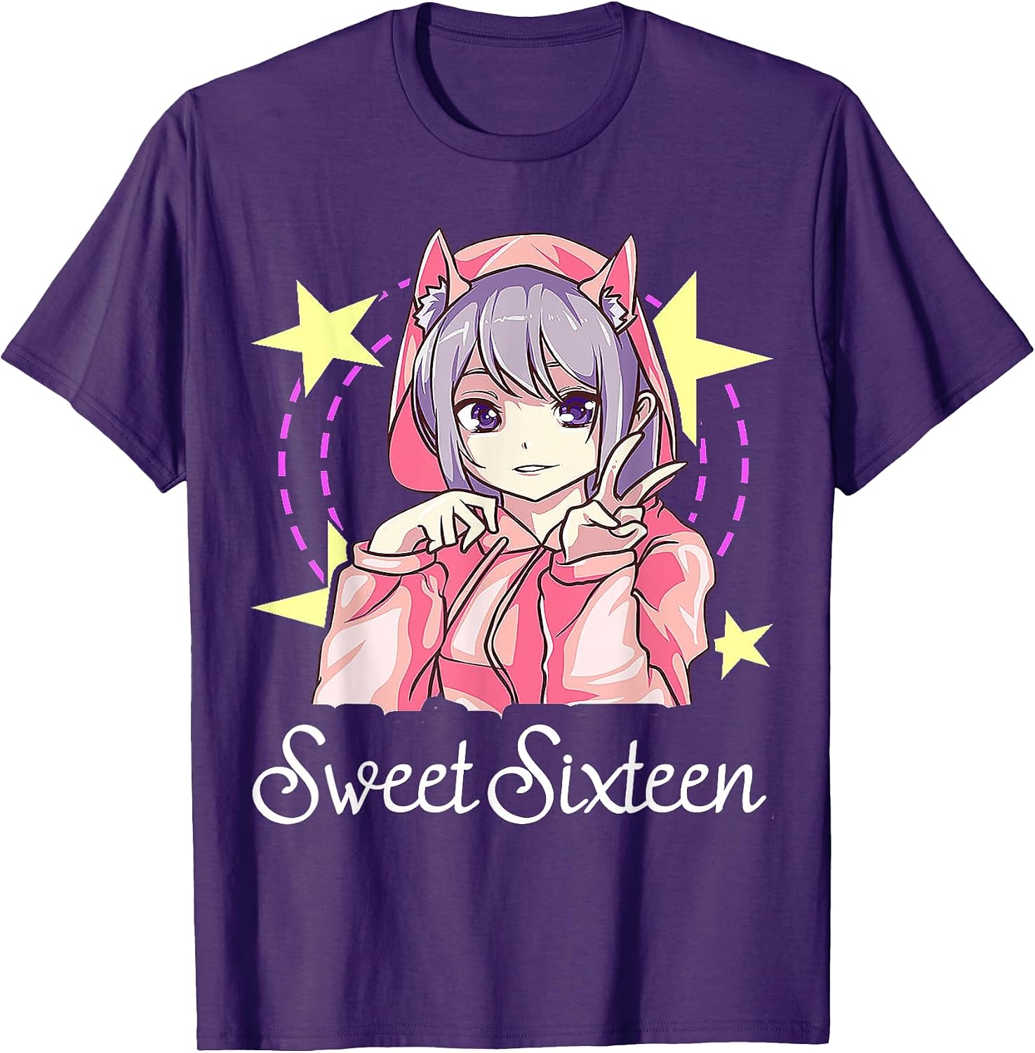 Sweet Sixteen Anime Girls Designs