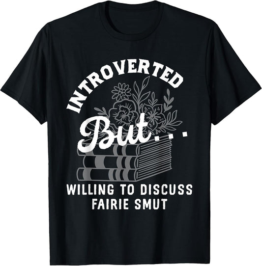 Smutty Book Lovers Merch Women Funny