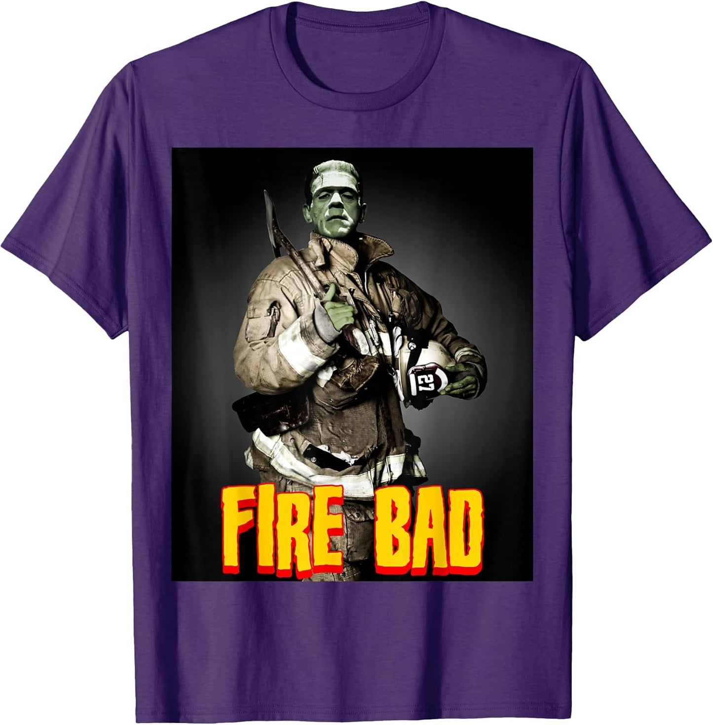 Frankenstein Fireman Shirts & Gifts