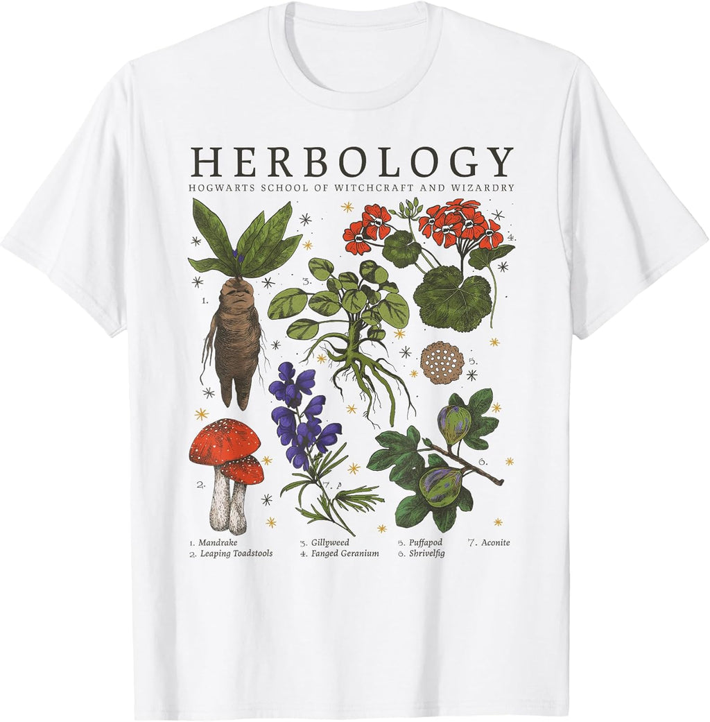 Herbology Plants Short Sleeve T-Shirt