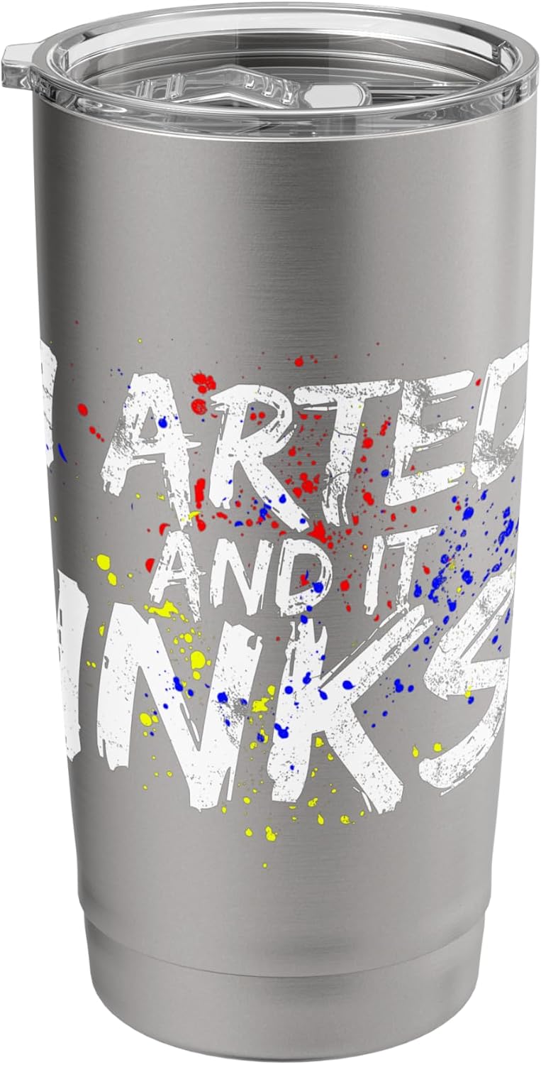I Arted Funny Art Tee Shirts & Artist Gifts