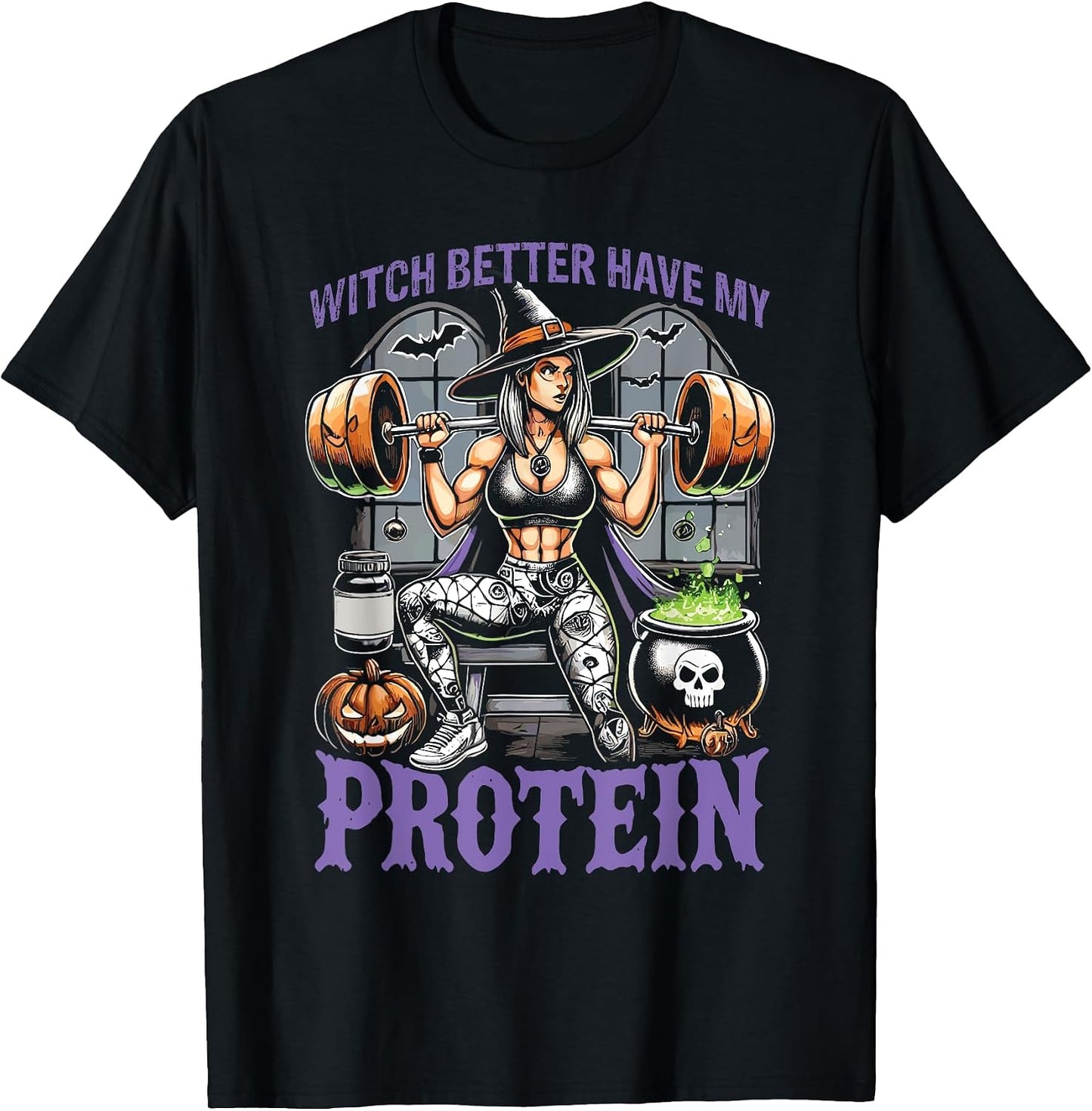 Gym Ghost Halloween Clothing