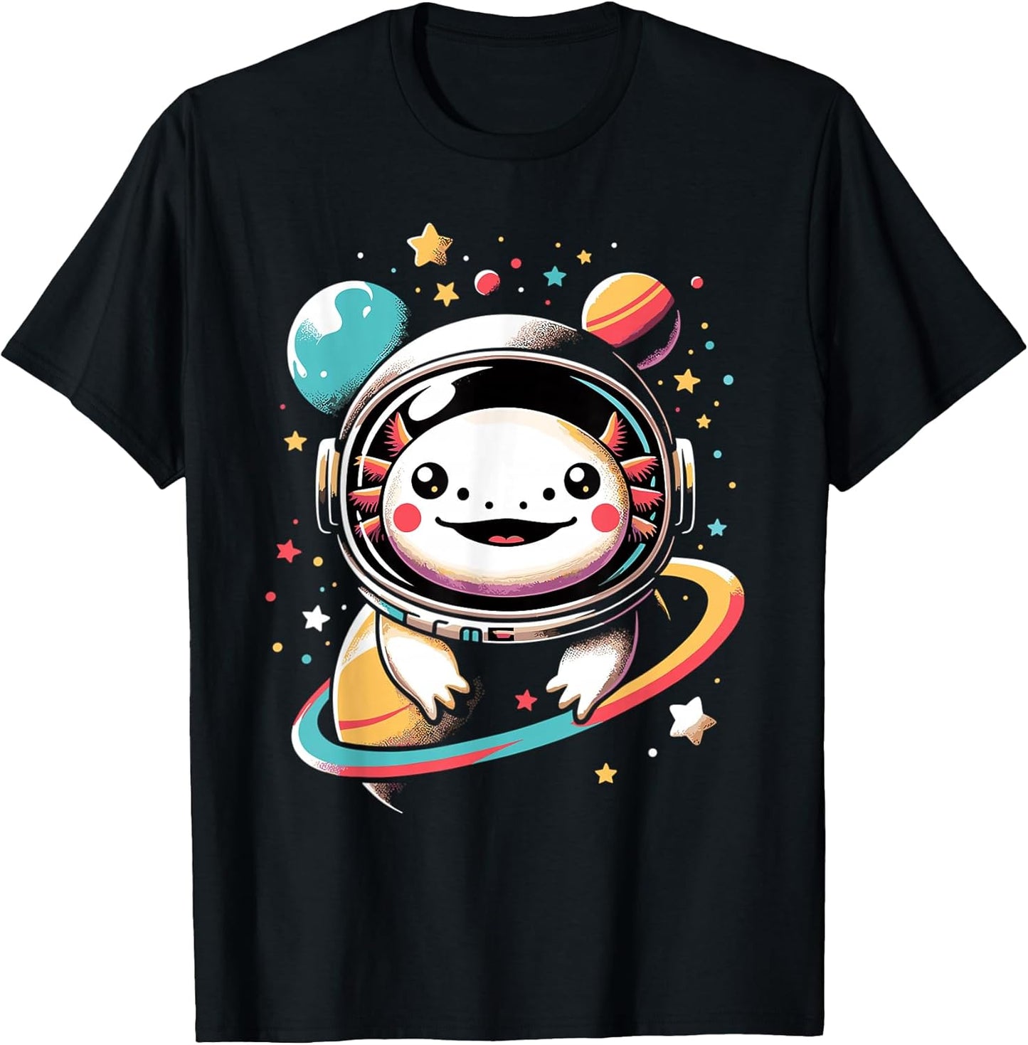 Kawaii Axolotl Space