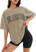 Womens Oversized T Shirts Casual Tee Workout Tops Gym Clothes Summer Loose Fit Short Sleeve Graphics Basic Y2K 2026