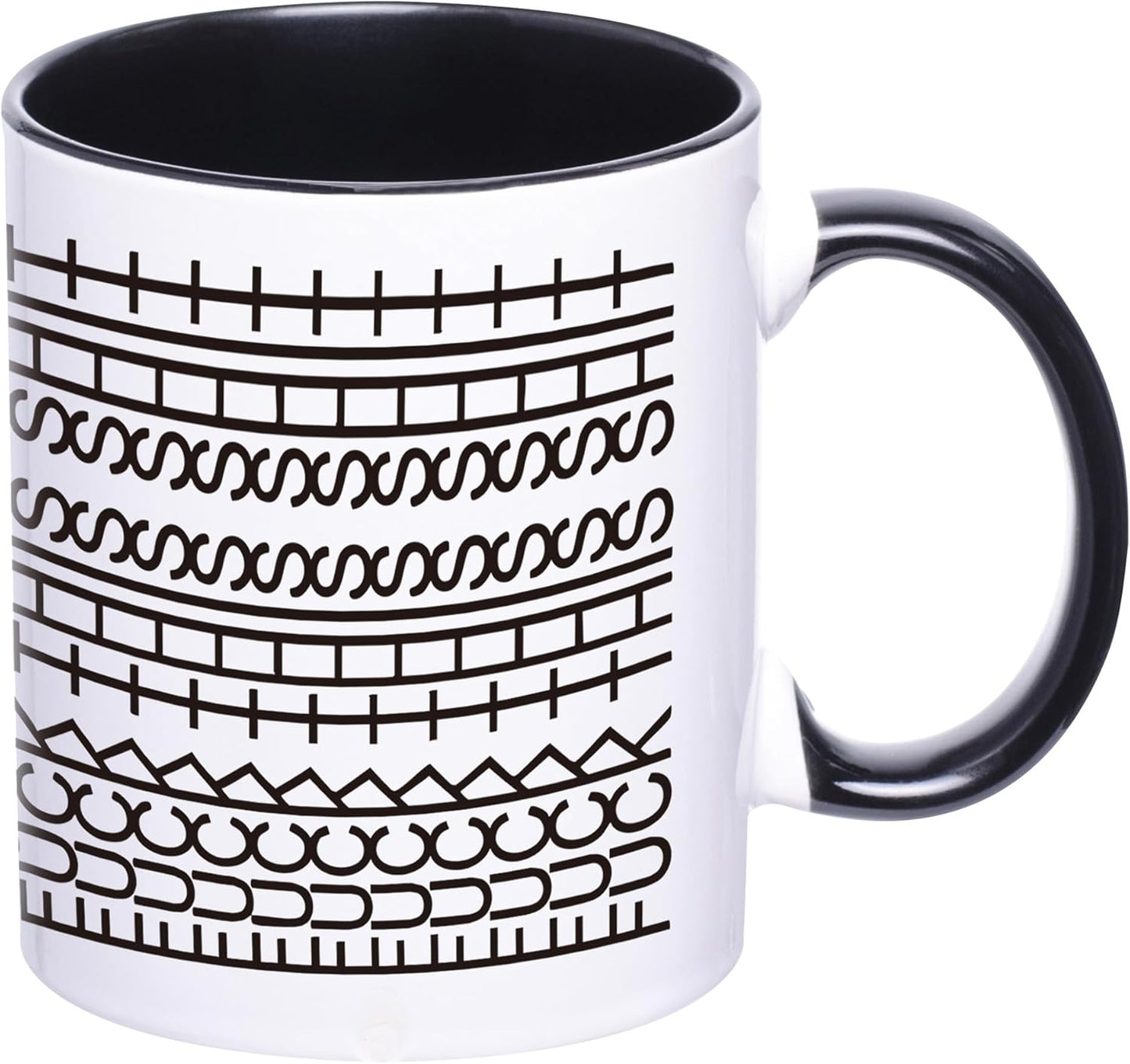 Fuck This Shit Mug - 11 Oz Ceramic Fuck This Shit Cup, Funny Coffee Mug, Unique Gag Gift for Men Women Coworkers Friends Sister Brother, Funny Gifts for Birthday, Retirement, Work, Office