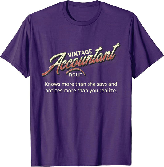 Accounting Nerd Funny T-Shirt